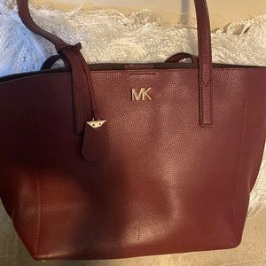 Burgundy Michael Kors Purse